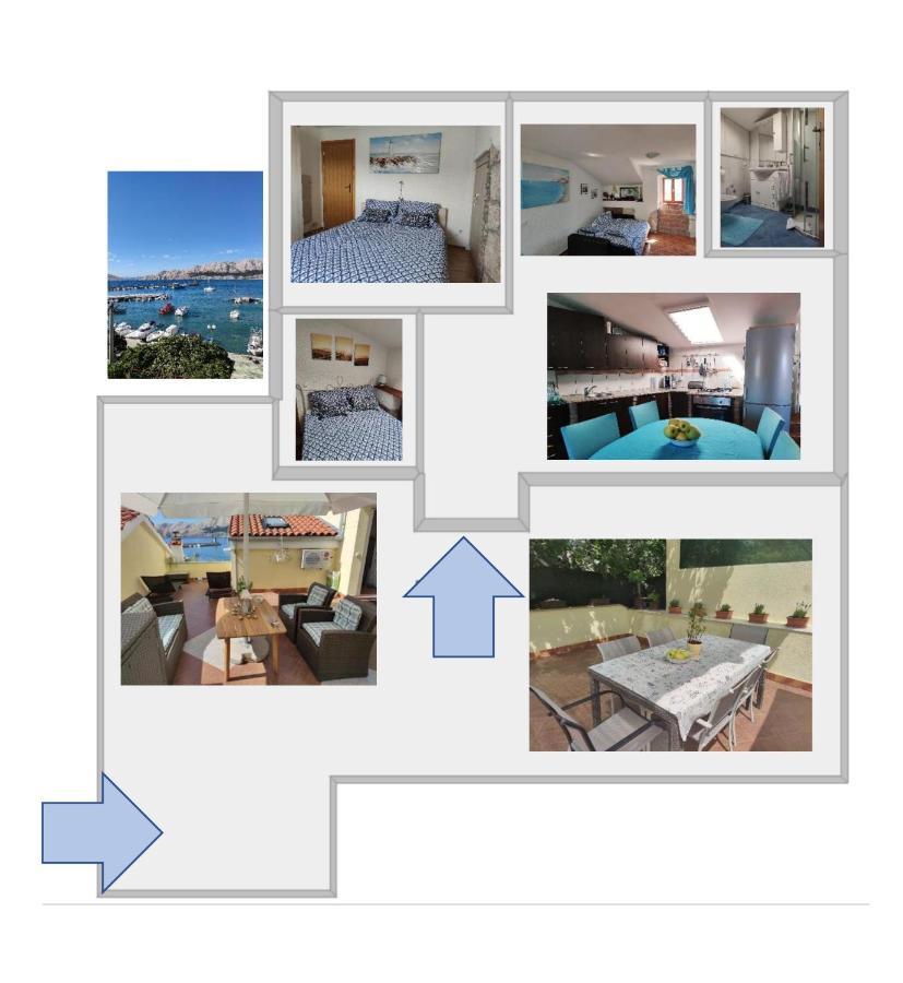 Apartamento Margarita Baška Exterior foto